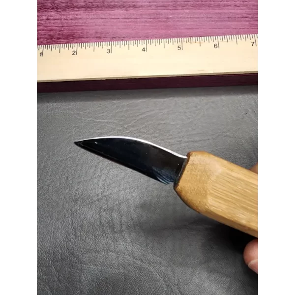 Badger State Blades 1.5" Signature Knife - Oak - Image 2