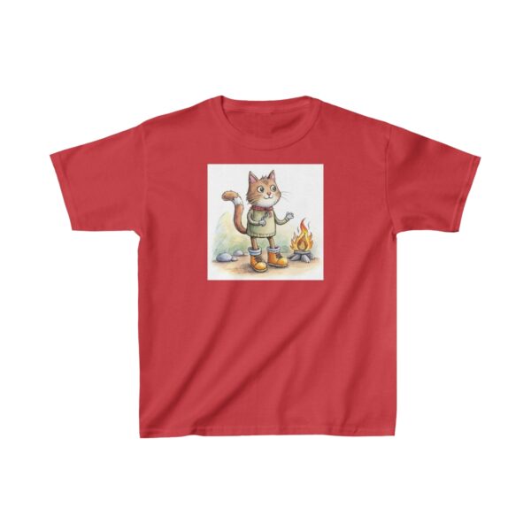 Campfire Cat Kids' Tee - Image 18