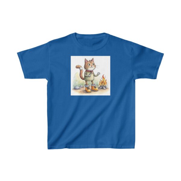 Campfire Cat Kids' Tee - Image 14