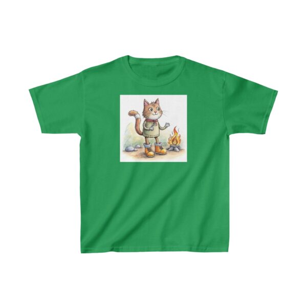 Campfire Cat Kids' Tee - Image 10