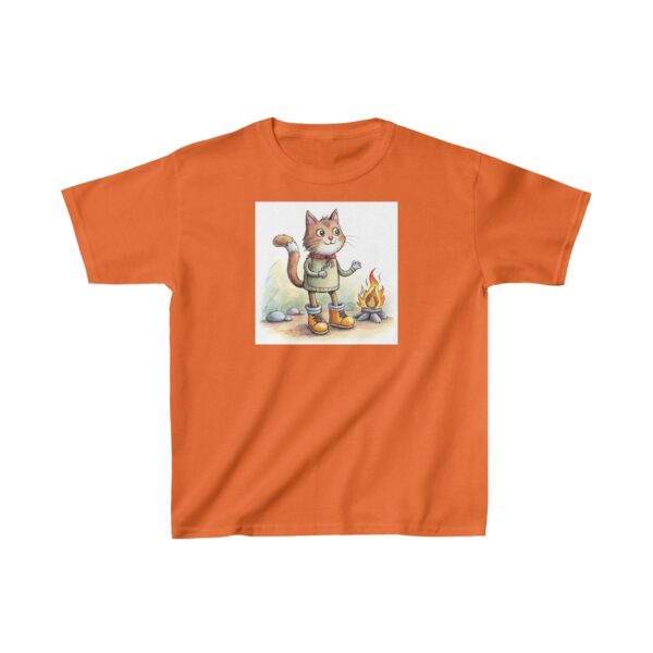 Campfire Cat Kids' Tee - Image 6