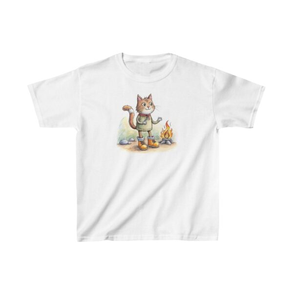 Campfire Cat Kids' Tee - Image 2