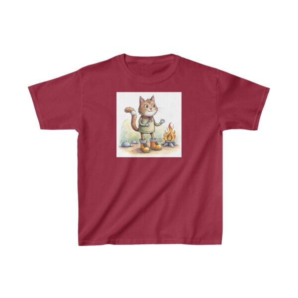 Campfire Cat Kids' Tee - Image 19