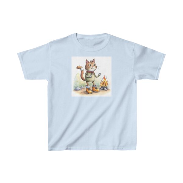 Campfire Cat Kids' Tee - Image 12