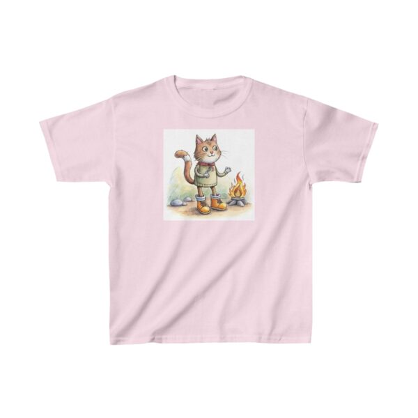 Campfire Cat Kids' Tee - Image 16