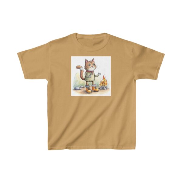 Campfire Cat Kids' Tee