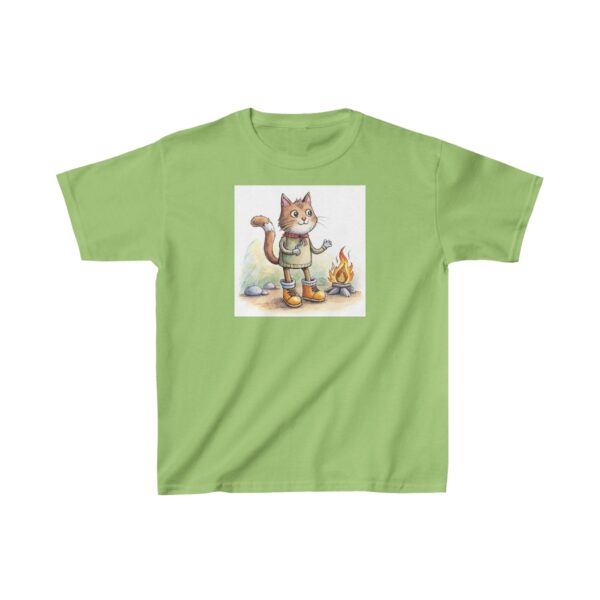 Campfire Cat Kids' Tee - Image 9