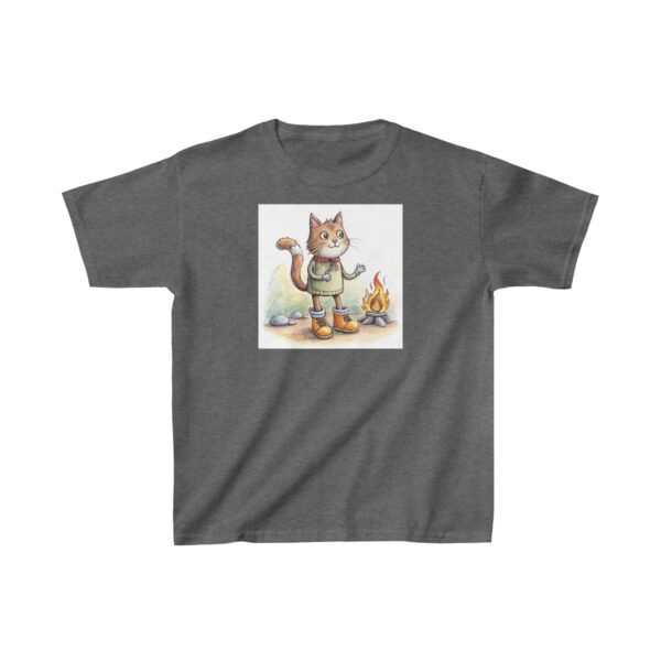 Campfire Cat Kids' Tee - Image 11