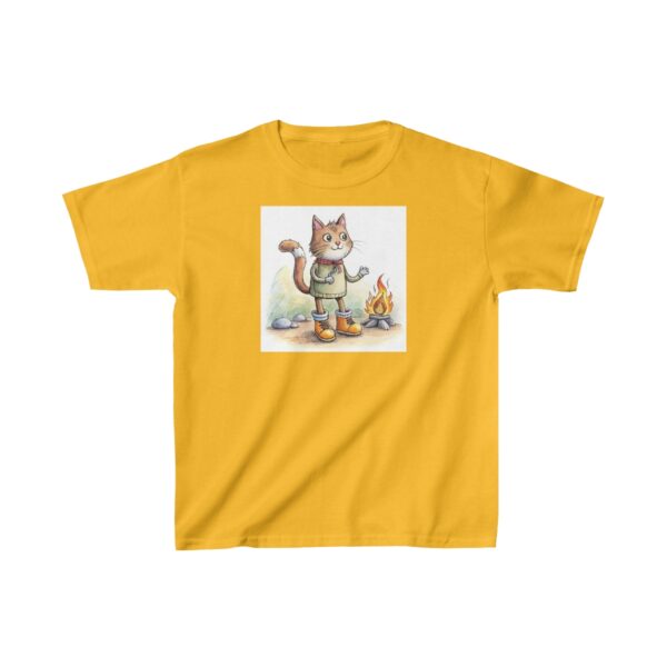 Campfire Cat Kids' Tee - Image 5