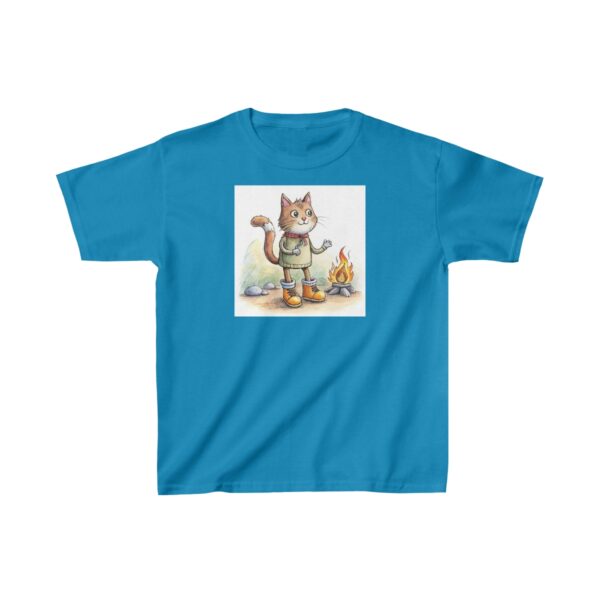 Campfire Cat Kids' Tee - Image 13