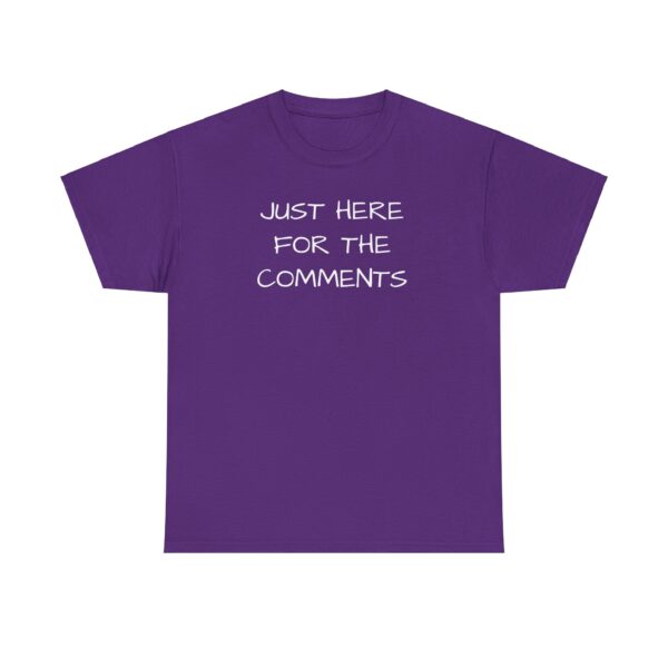 Comments Tee Shirt - Unisex - Image 5