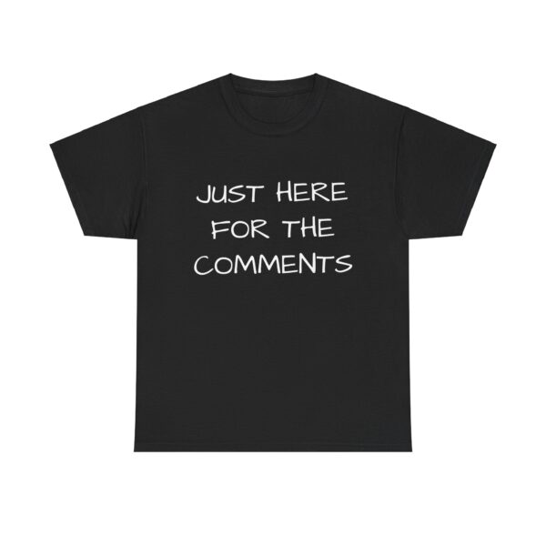 Comments Tee Shirt - Unisex - Image 9