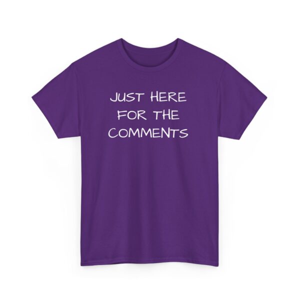 Comments Tee Shirt - Unisex - Image 7