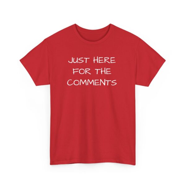 Comments Tee Shirt - Unisex - Image 43