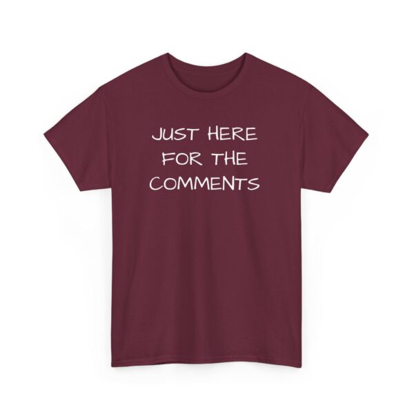 Comments Tee Shirt - Unisex - Image 31